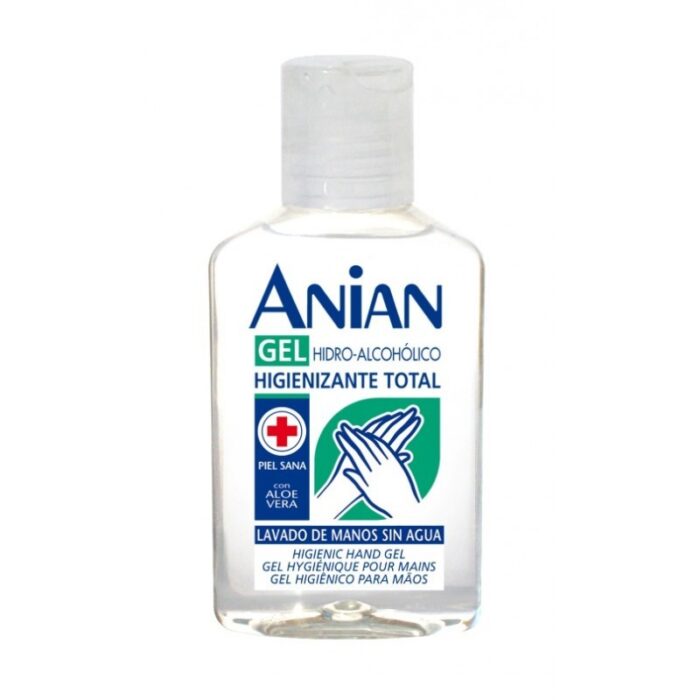 Gel Anian désinfectant antiseptique pour mains 100ML